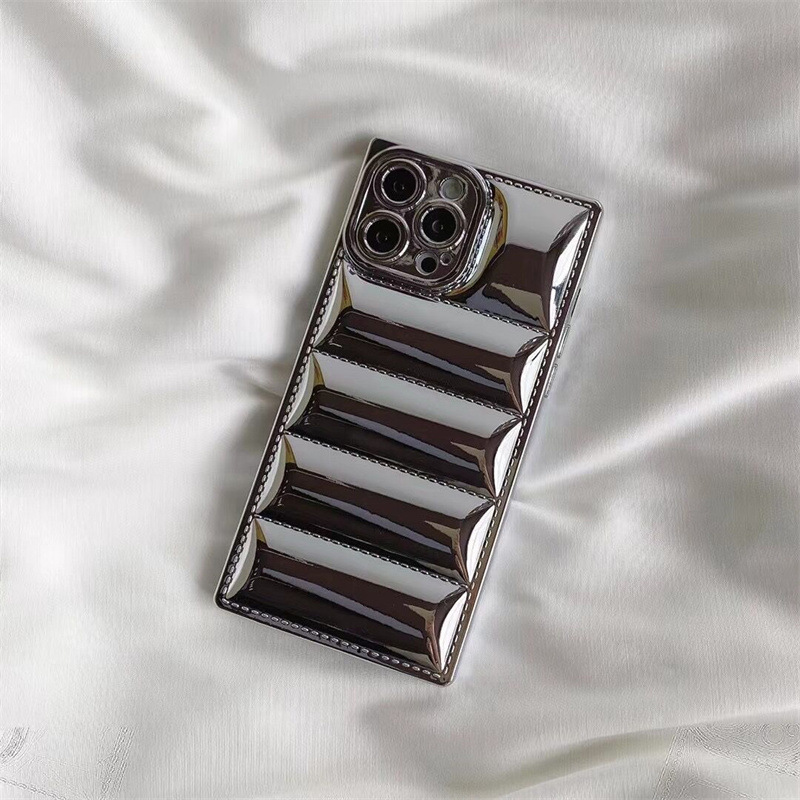 Electroplated Down Jacket Straight Edge Square For Protective Cover - Image 6