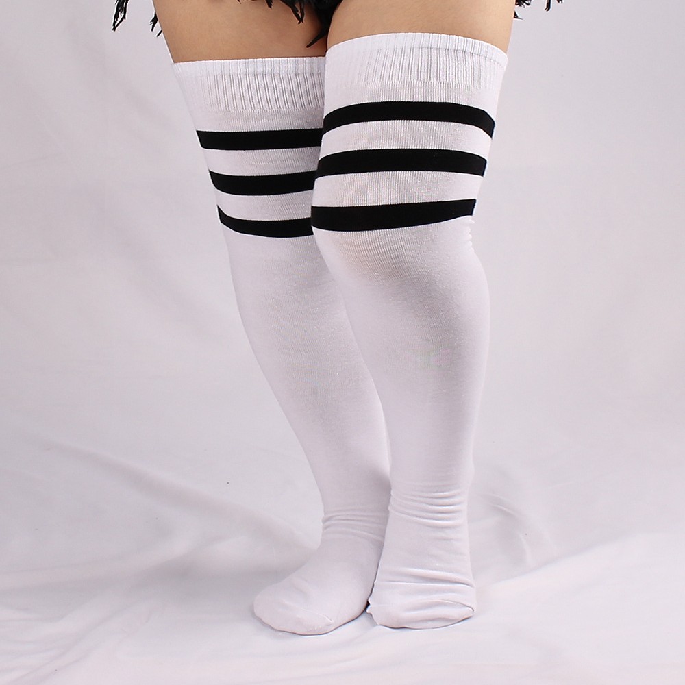 White socksblack bar