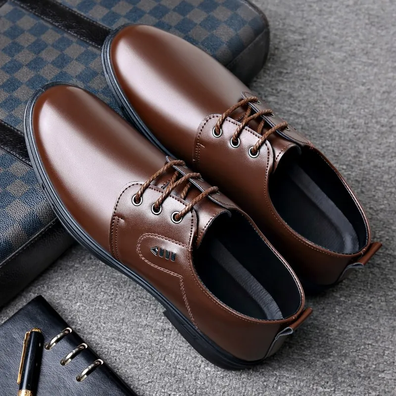 Premium Men's Leather Shoes, Business Formal Casual
