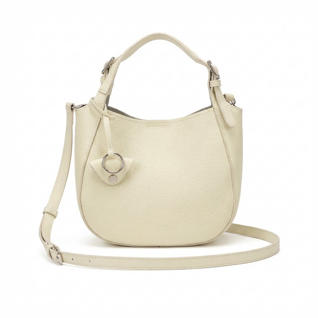 Top-grain Cowhide Hand-grain Tote Bag, High-end Versatile Small-batch Cross-border Genuine Leather Women's Bag 7