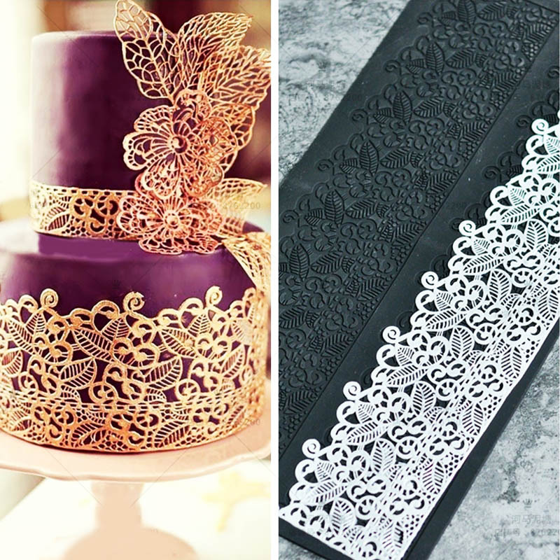 Fondant Lace Silicone Mat Cake Lace Decoration Lace Mold