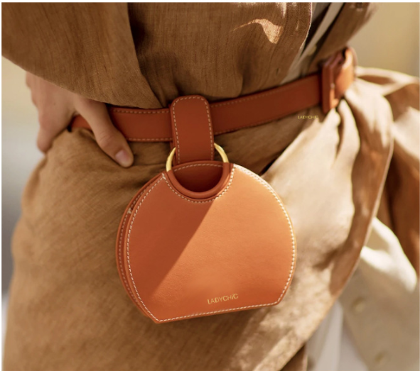 Title 1, Simple half - circle waist ring saddle bag