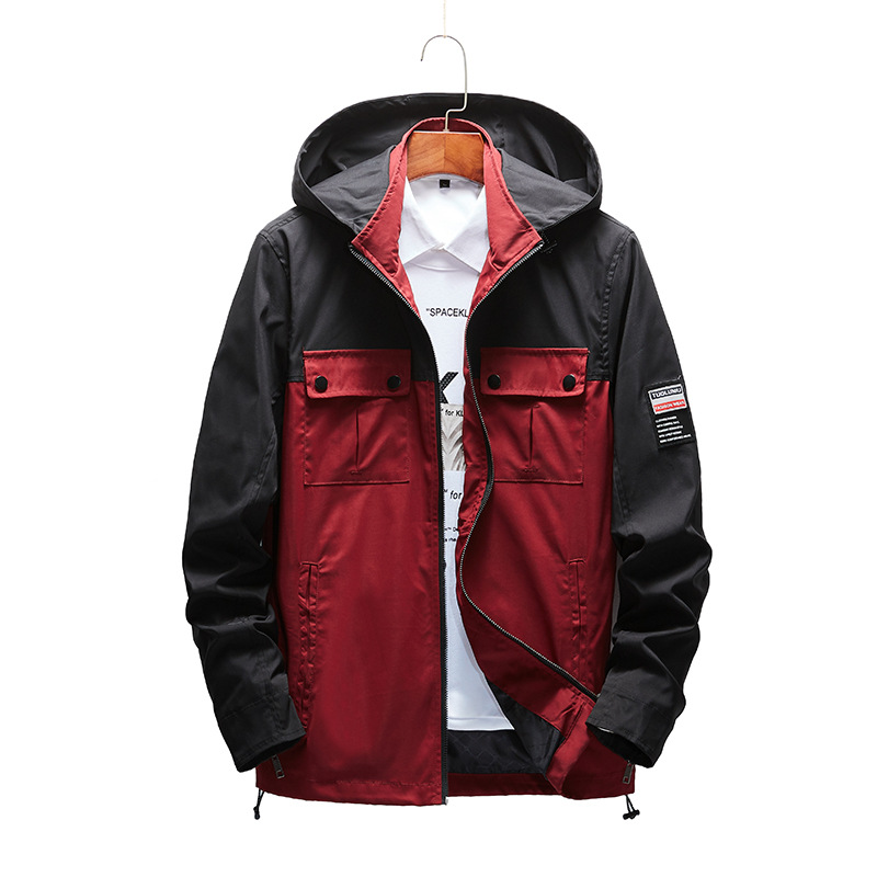 Autumn And Winter Men's Jacket Men's New Large Size Single-layer Jacket