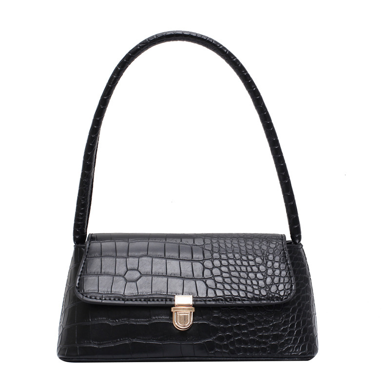 Title 1, Alligator Pattern Versatile Small Lock Armpit B...