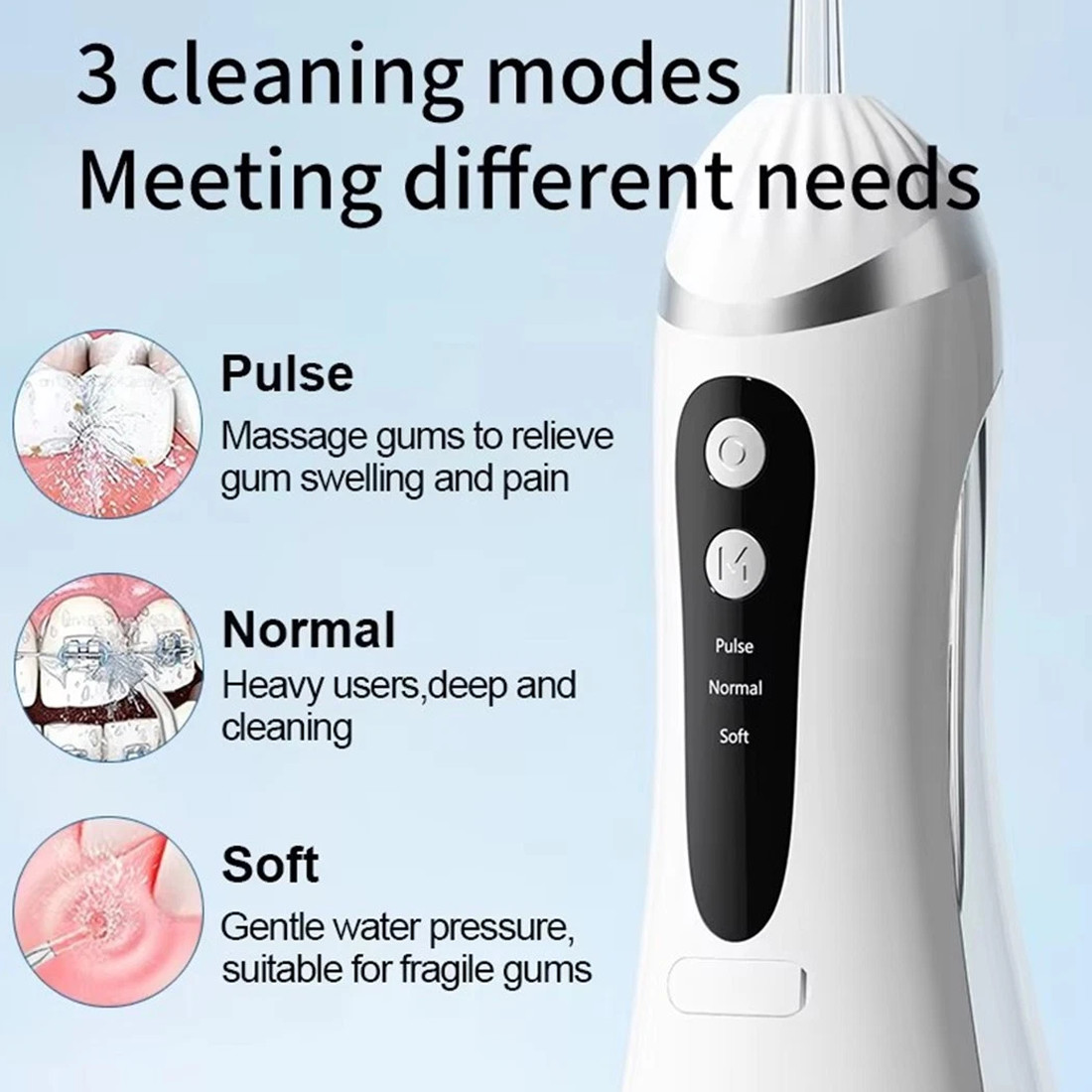 Ultrasonic Tooth Cleaner Electric Dental Scaler Tartar Plaque Calculus Remover — image 5