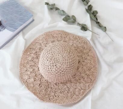 Leisure Seaside Foldable Beach Straw Hat