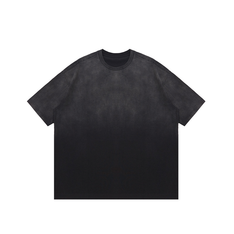 Title 5, Street Gradient Solid Wash Old T-shirt, urban s...