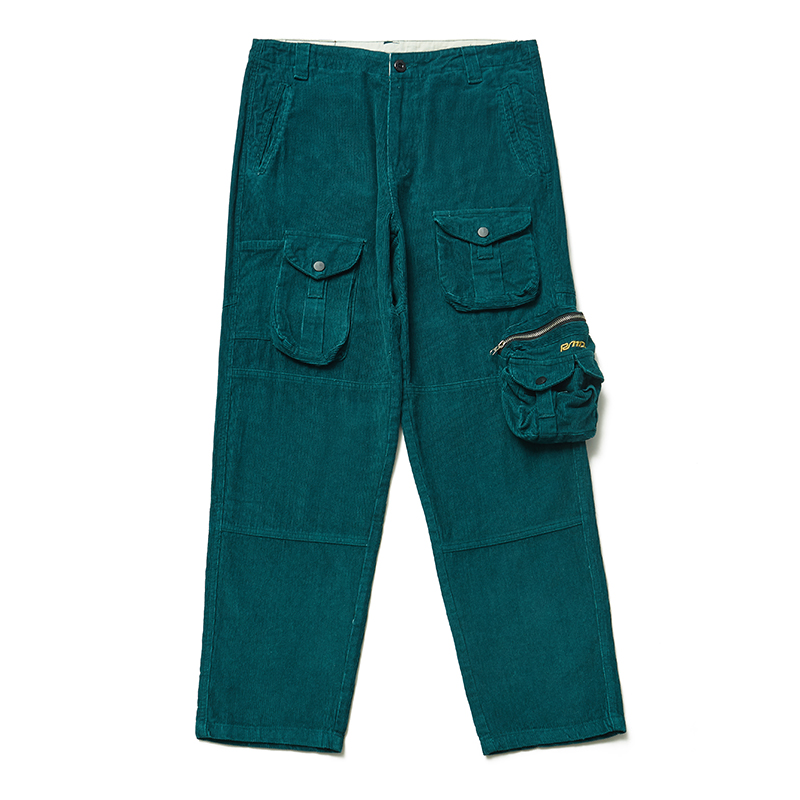 Title 4, Pantaloni casual dritti ricamati decorati con t...