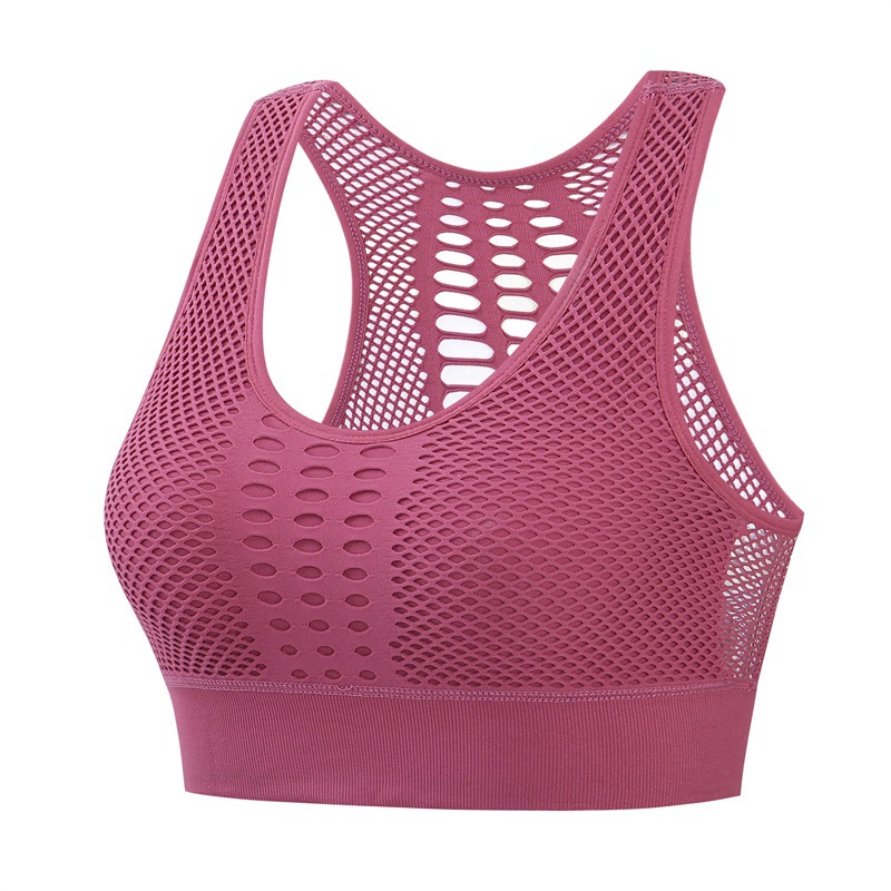 Title 8, New Large Size Breathable Unwired Sports Bra