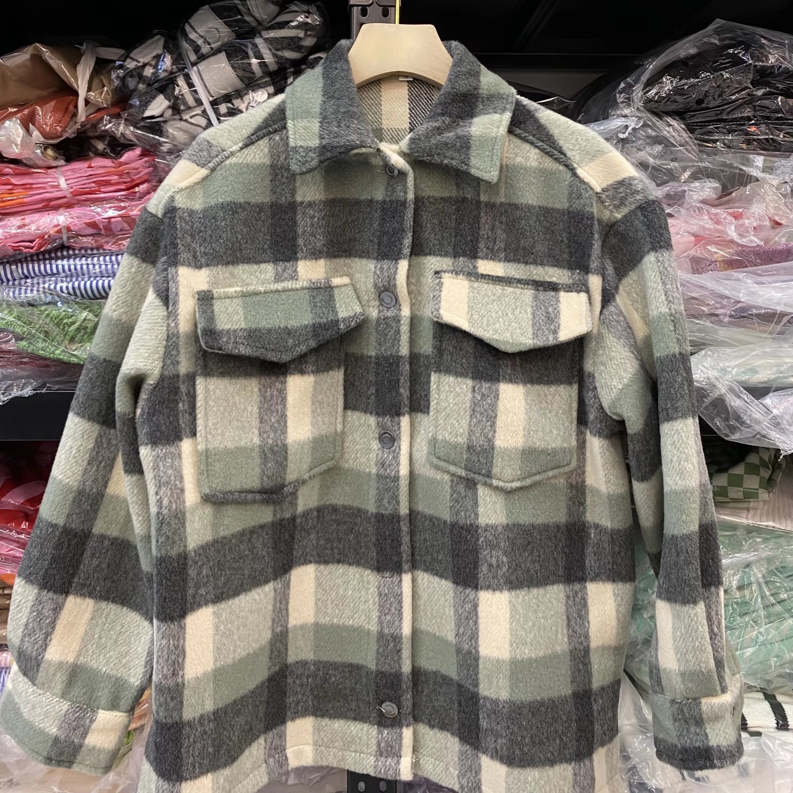 Women's Fashion Print Pullover Long Sleeve Shirt