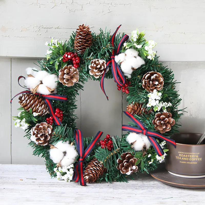 30cm 40cm Christmas Wreath Ornaments