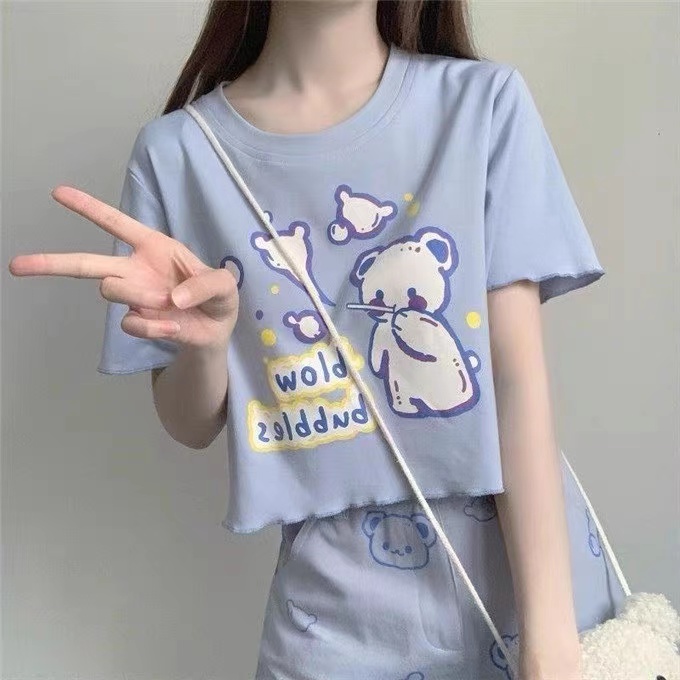 Girl Sweet Jk Soft Sister Bm Short Top Clothes Japanese
