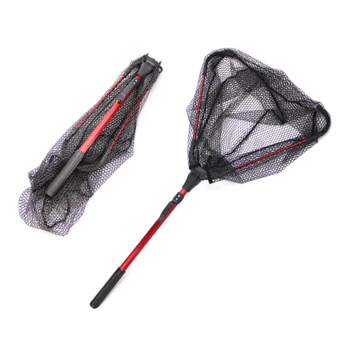Aluminum Alloy Single Section Triangular Folding Dip Net Fly