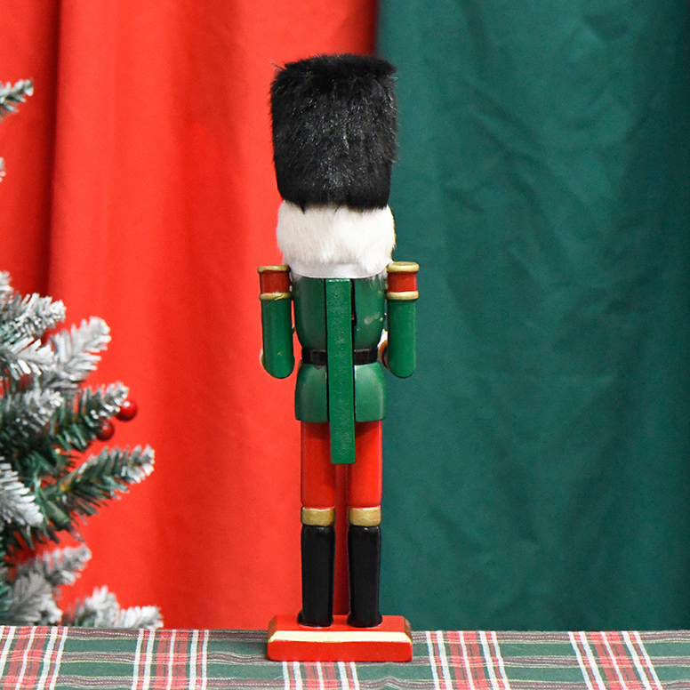 Title 4, Wooden Nutcracker In Traditional Uniform Handma...