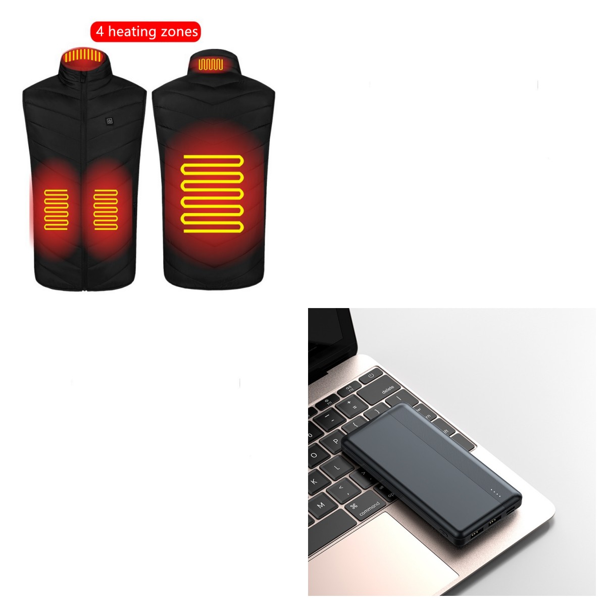 Heated Vest Washable Usb Charging Electric