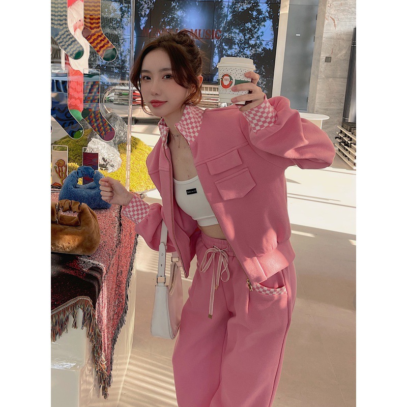 Women's Fashion Casual Sweater Pants Set