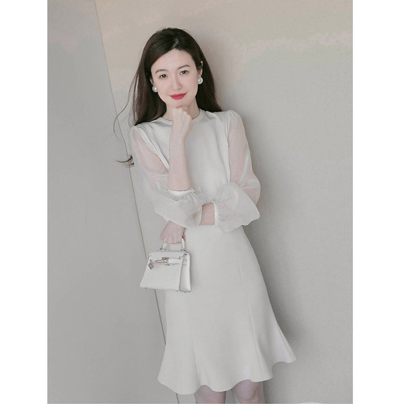 Two-Piece Top and Skirt Suit, picture 3 of 5