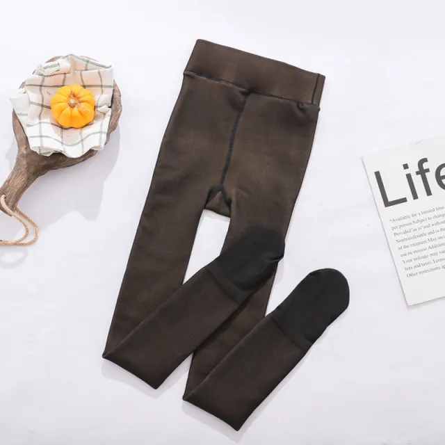Petite And Small Size Spring And Autumn All in one Pantyhose Black Skin - Shop at LoveMi