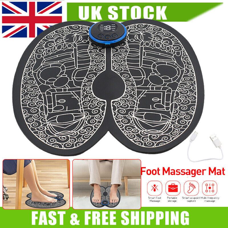 Tapete Masajeador de Pies Eléctrico con LED USB para Alivio del Dolor - imagen 1