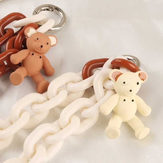 Cute Sitting Bear Shape Car Key Chain Pendant Q7392 - Shop at LoveMi