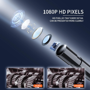 Industrial Endoscope Camera 1080P HD4.3 Screen Borescope