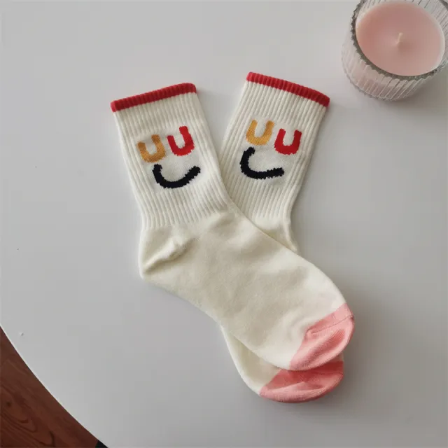 Sports Versatile Cotton Socks For Women Pink - Shop at LoveMi