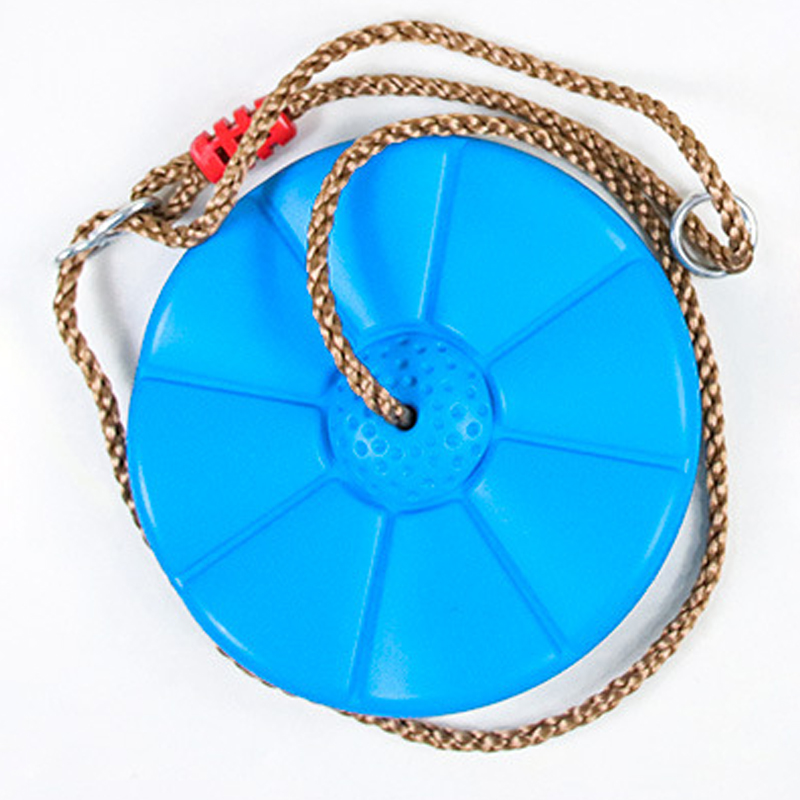 Kids Disc Swing Seat Hanging Indoor Outdoor Garden Rope Children Toys — image 5
