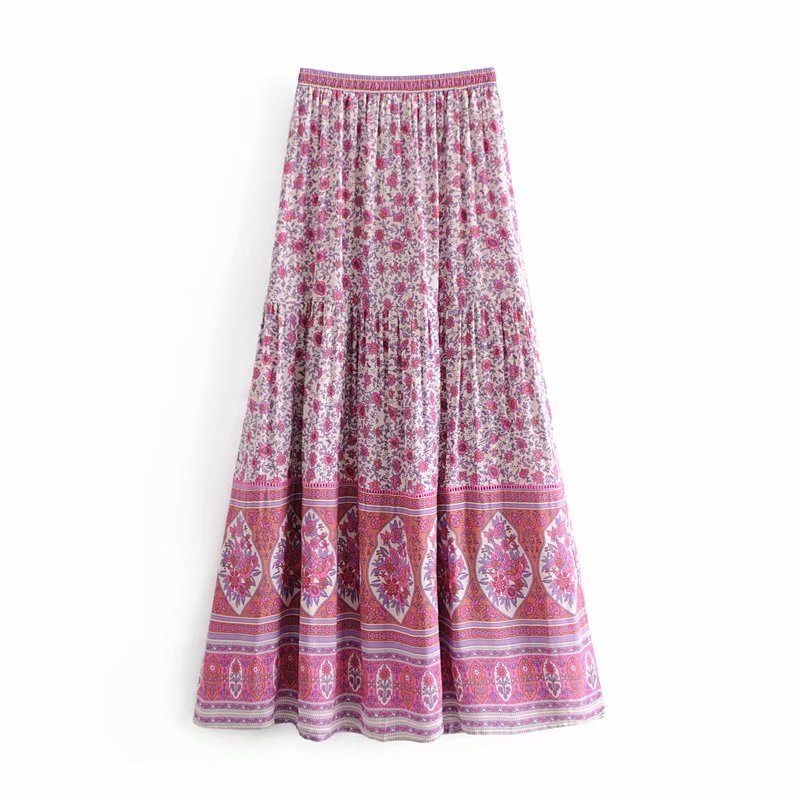 Title 5, Printed hem lace skirt. Elevate your style with...