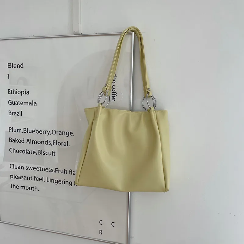 Summer All-match Large-capacity Shoulder Bag - Yellow