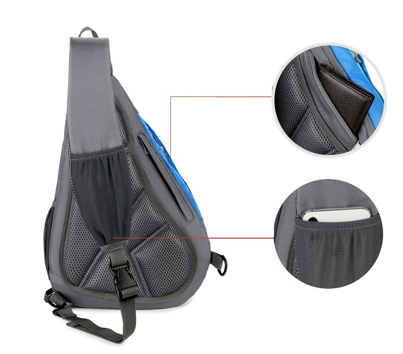 Title 7, Outdoor Casual Waterproof Nylon Crossbody Men