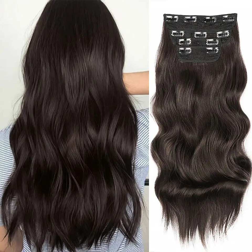 Women's Long Wig Water Ripple Hair Extension