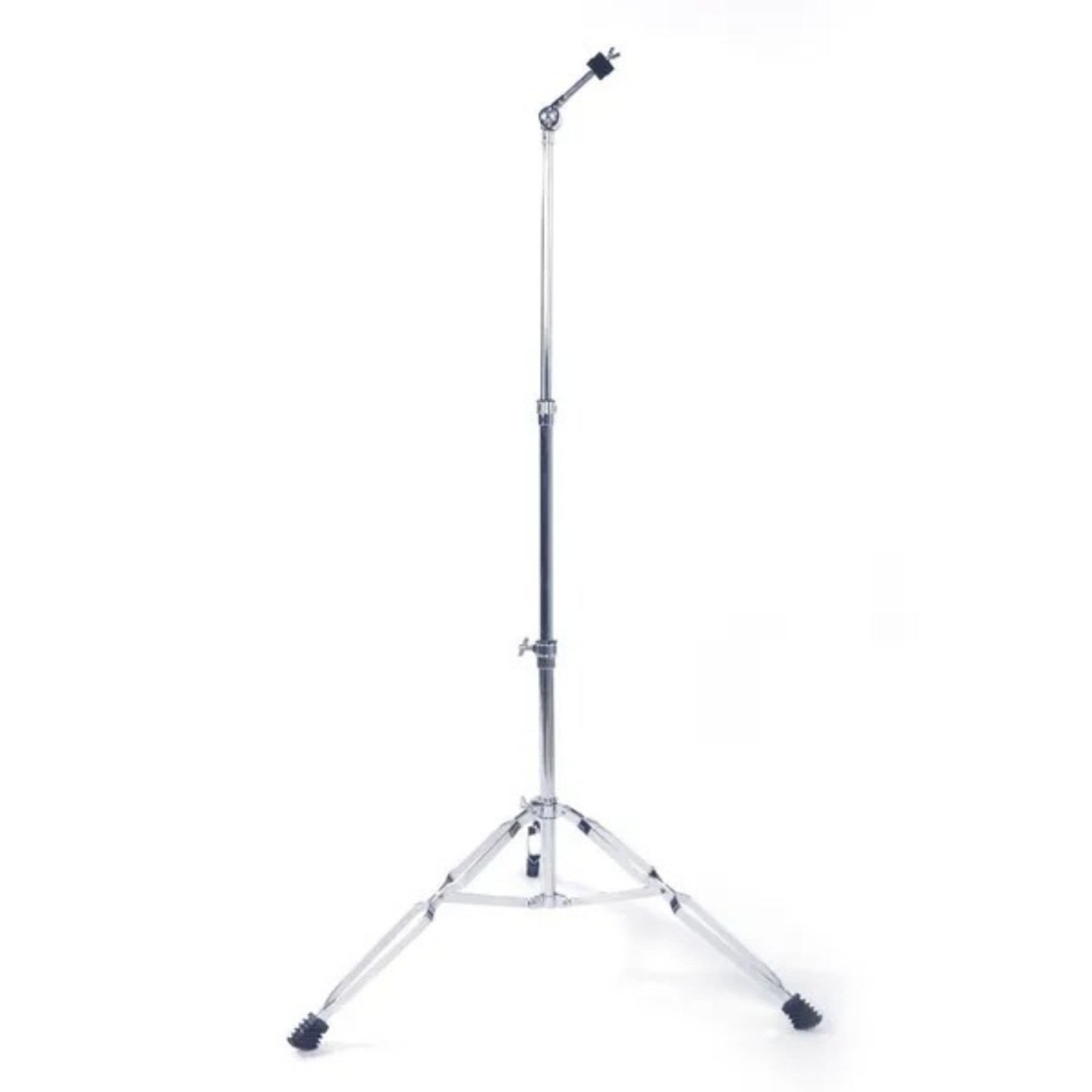 Glarry Straight Cymbal Stand Drum Hardware Percussion Mount Holder Gear Set Silver_voghion.com