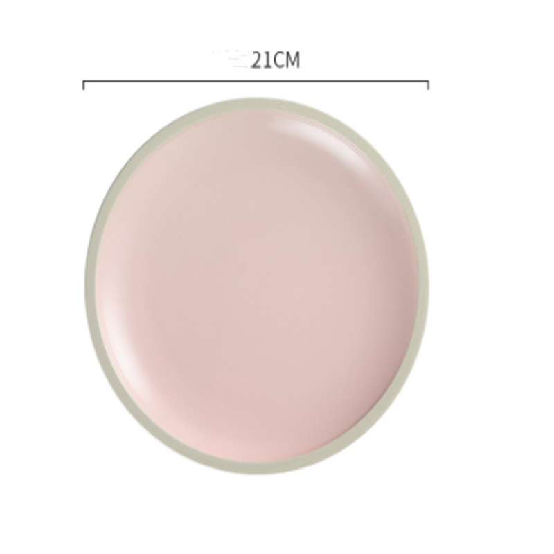 Title 3, Morandi Ceramic Matte Western Dinner Plate Hous...