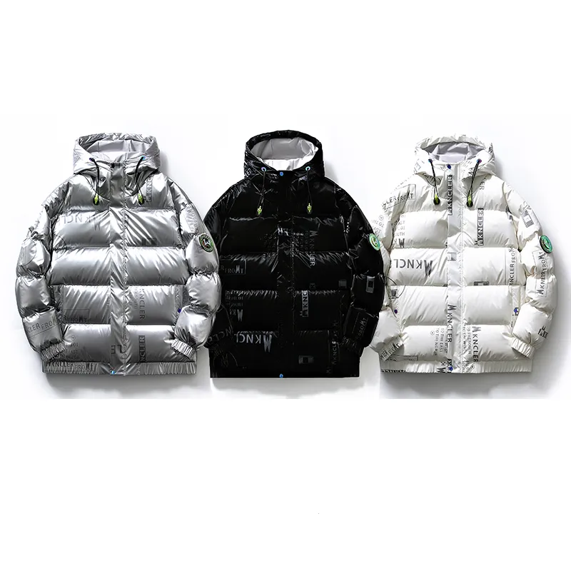 Duck Down Stand Collar Jacket Men