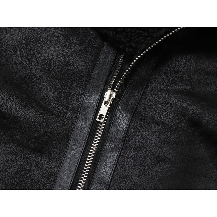 Loose Little Man And Short Fur Coat