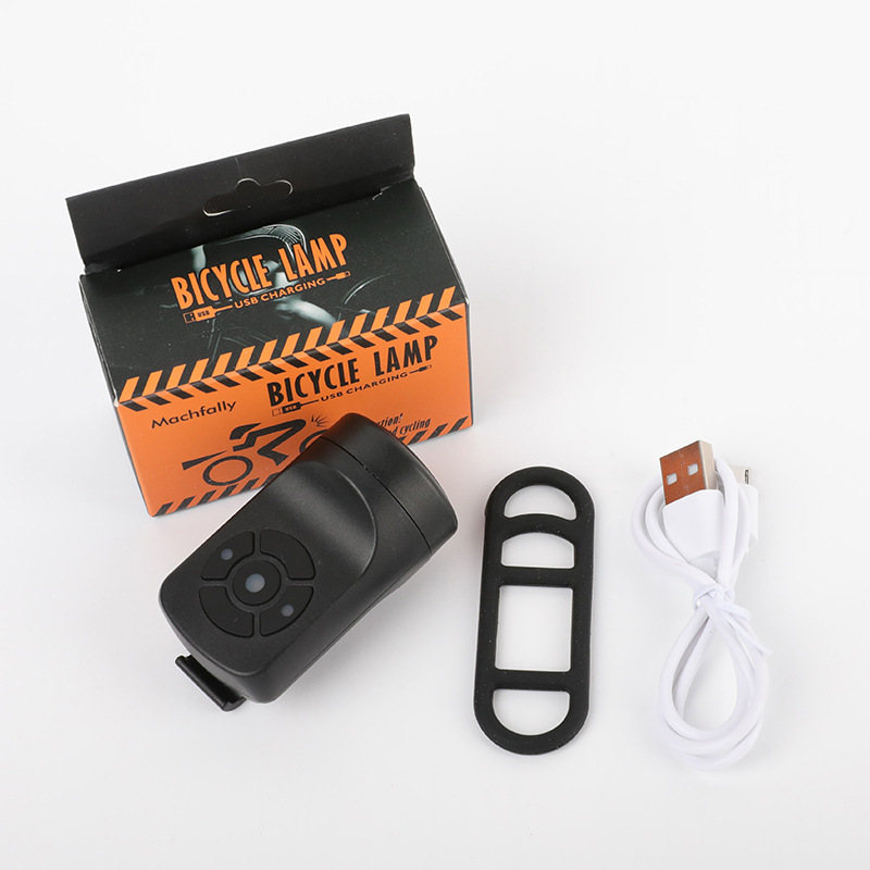 Bicycle Rechargeable Horn - New Cross-border Model, Mountain Bike Bell, Children's Bicycle Equipment Accessories, Alarm