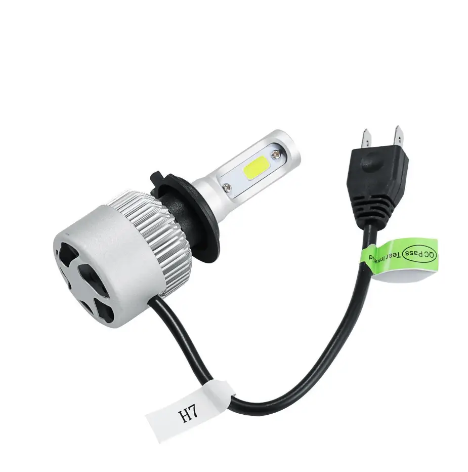 Silver Integrated Car Headlights