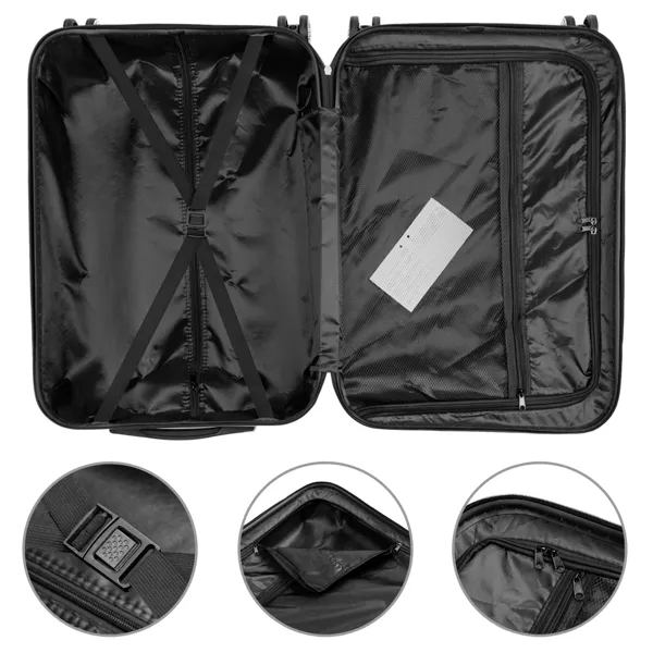 3-in-1 Multifunctional Large Capacity Traveling Storage Suitcase Luggage Set Dark Gray — foto 17