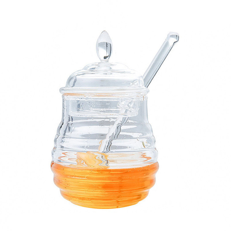 Title 3, Honey With Stir Bar Honey Seasoning Juice Jar