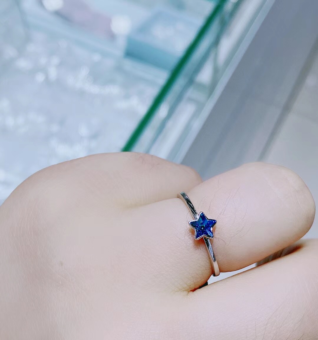 S925 sterling silver adjustable ring