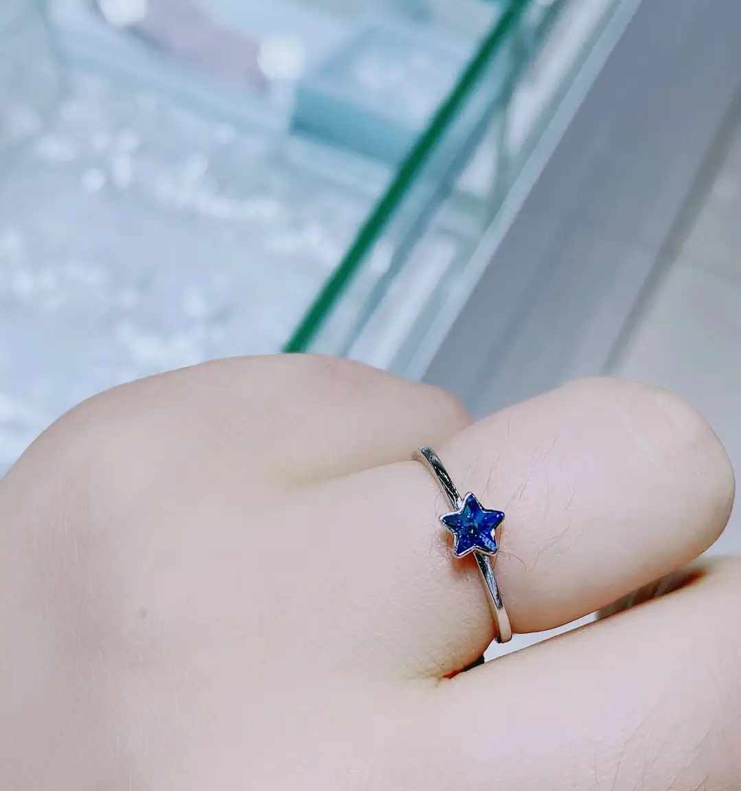 S925 sterling silver adjustable ring