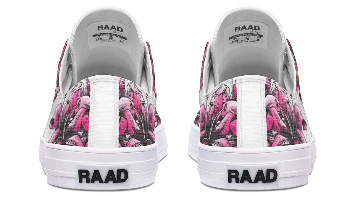 Fashion Print Couple Low-Top Canvas Shoes