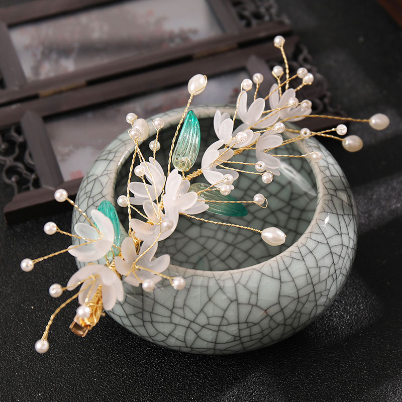 Flower Resin Hairpin