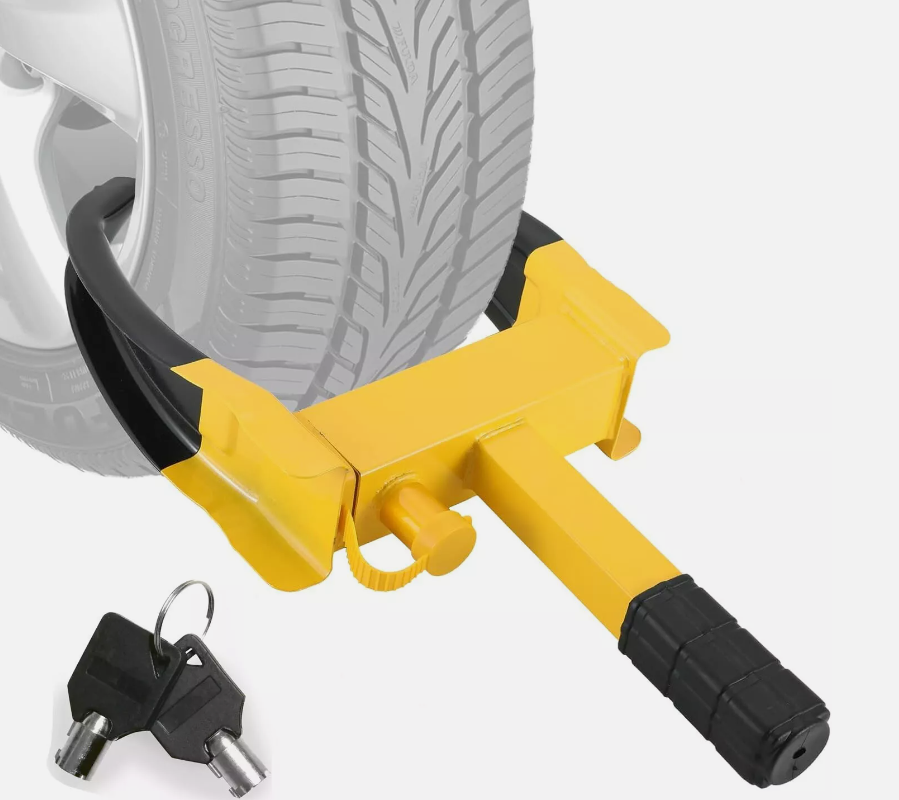 Heavy Duty Security Wheel Clamp Clamps Locks For Caravan Car Van Trailer Lock UK — image 4