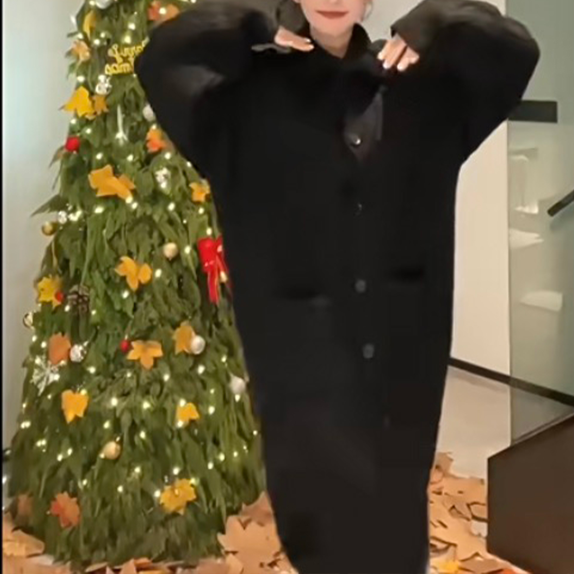 Утепленный свитер с высоким воротником, серый уютный вязаный кардиган выше колена, длинный свитер, женский свитер в стиле бохо, женская одежда победителя