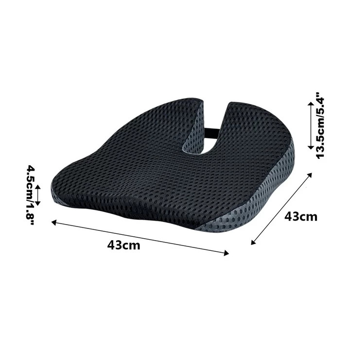 Universal Memory Foam Car Seat Cushion Driving Wedge Pad Booster Driver Pillow — image 10