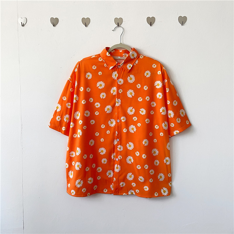 Summer New Loose All-match Short-sleeved Shirt