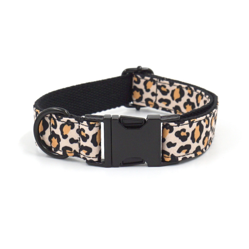 Pet Dog Black Buckle Collar Leash Set Collar - Shop at LoveMi