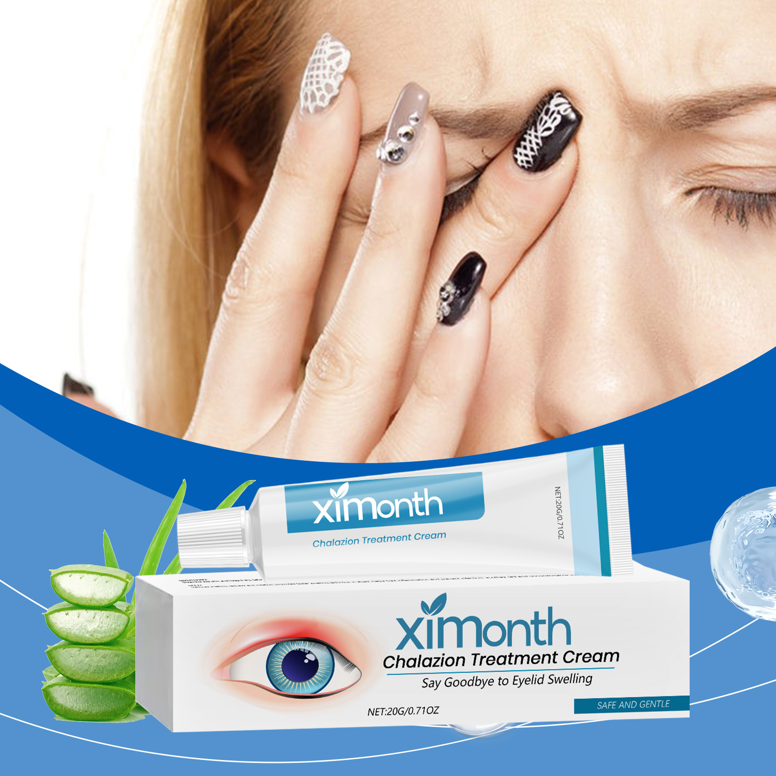 Eye Soothing Cream 20g 1 Box — foto 8