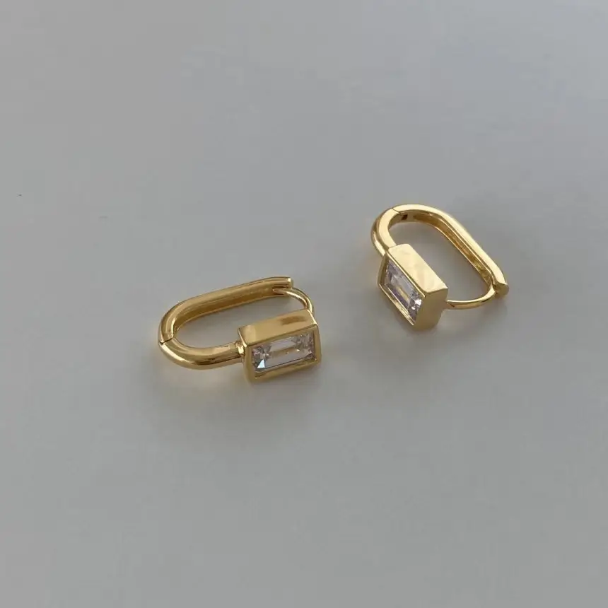Fang Hao Earrings Female Simple Fashion Ins Wind